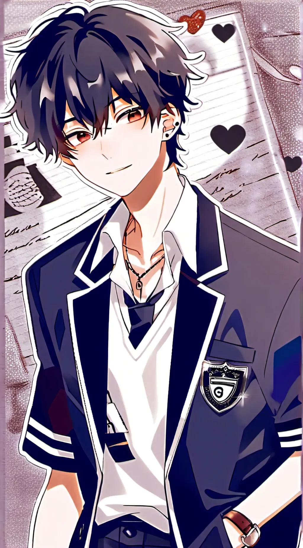 ai character: Xander Desmond🐻‍❄️ background