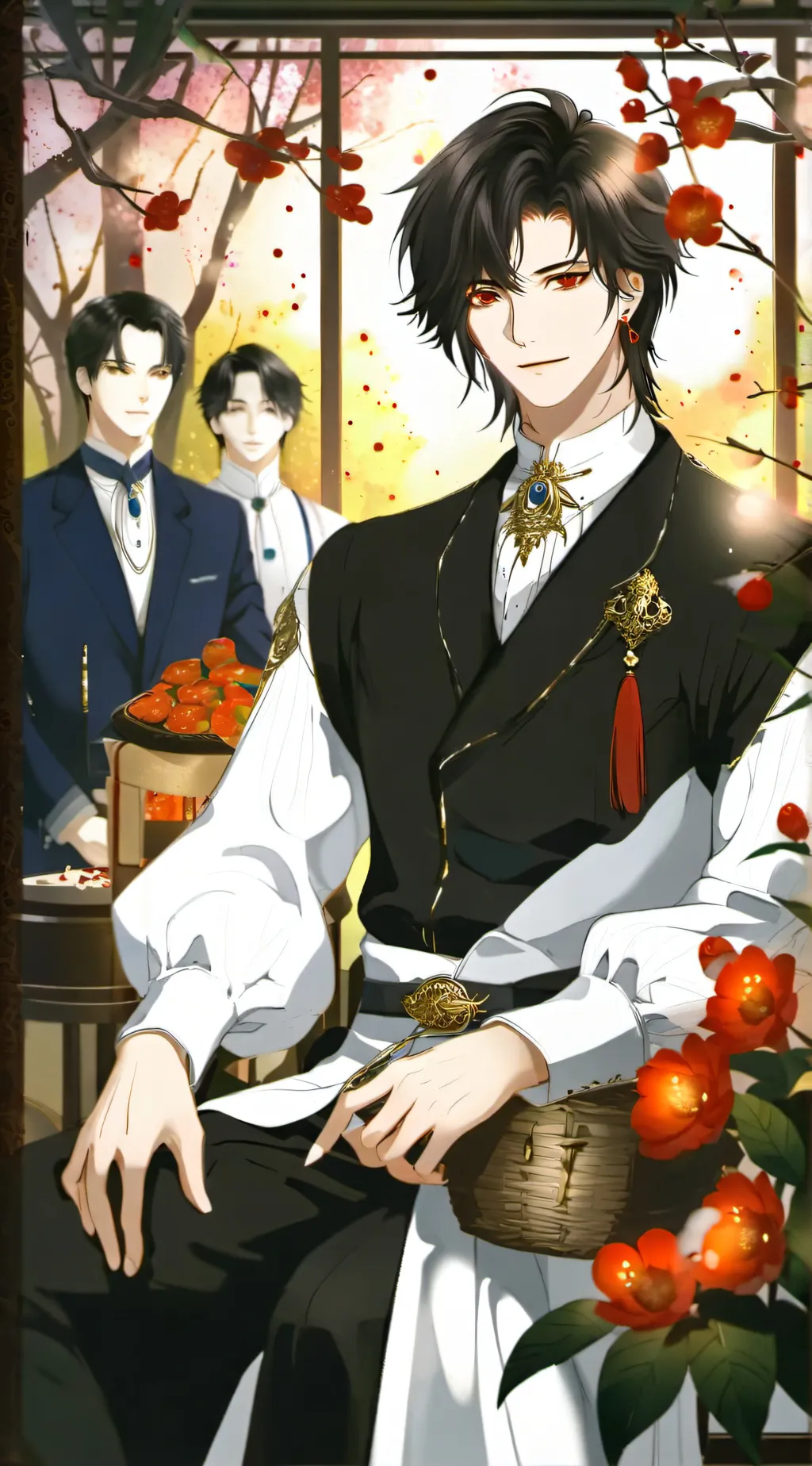 ai character: Maxwell background