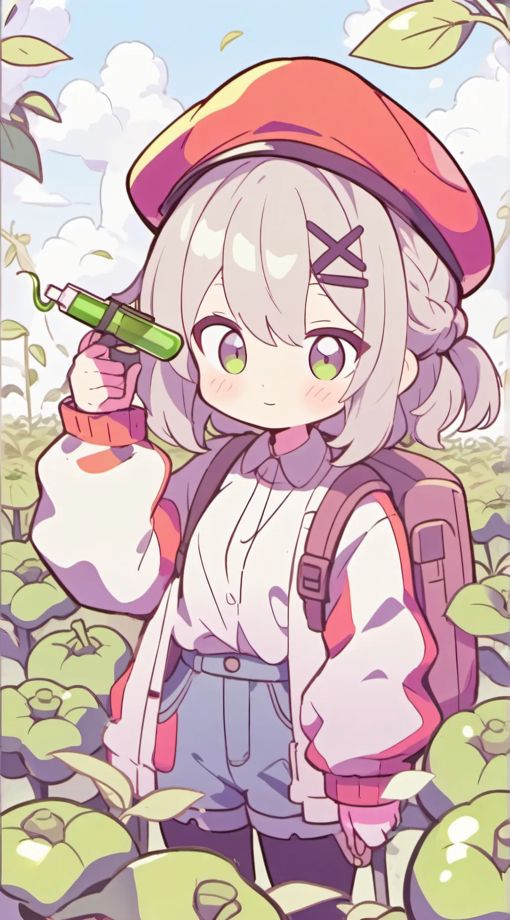 ai character: Farmer scientist  background