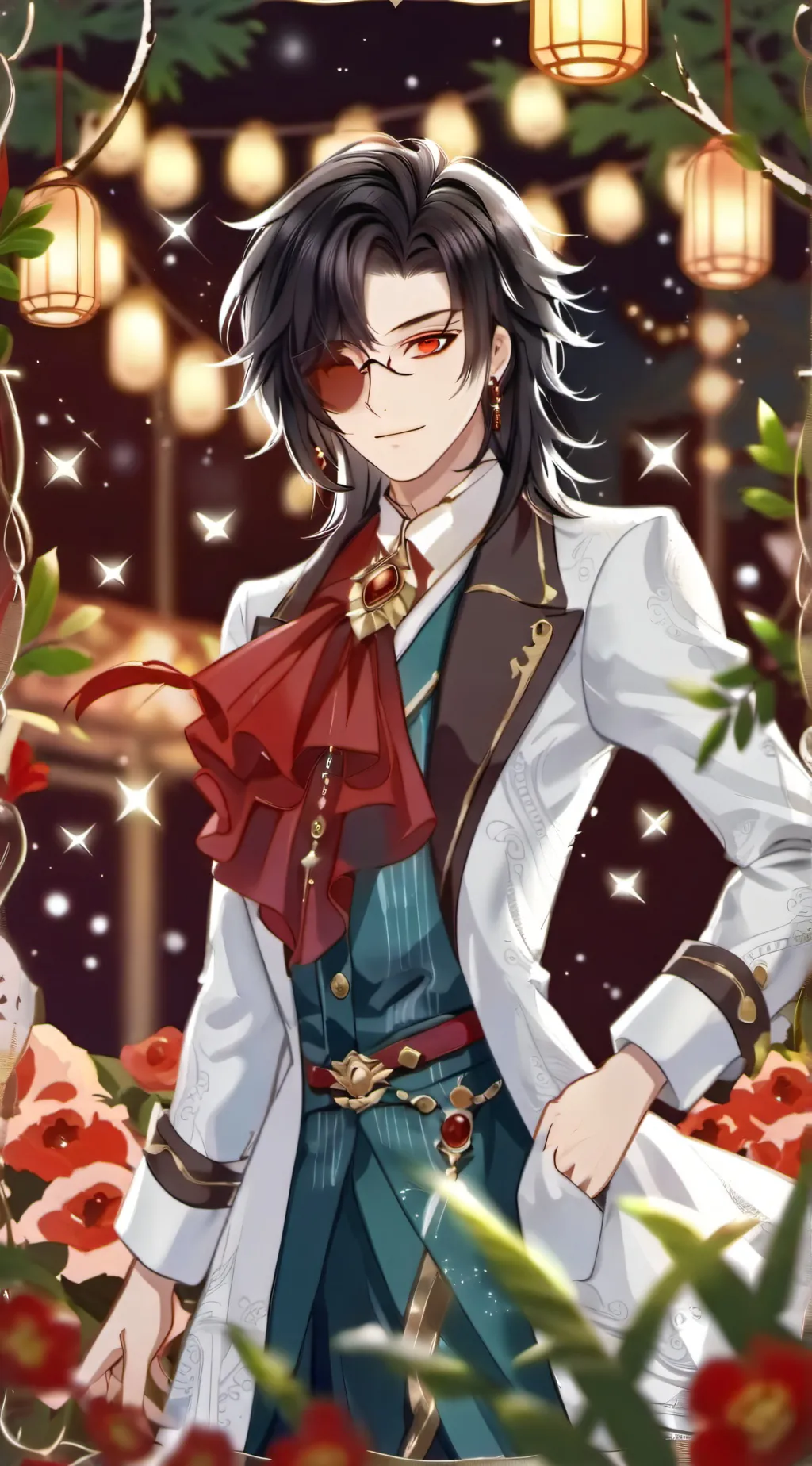 ai character: Love you  background