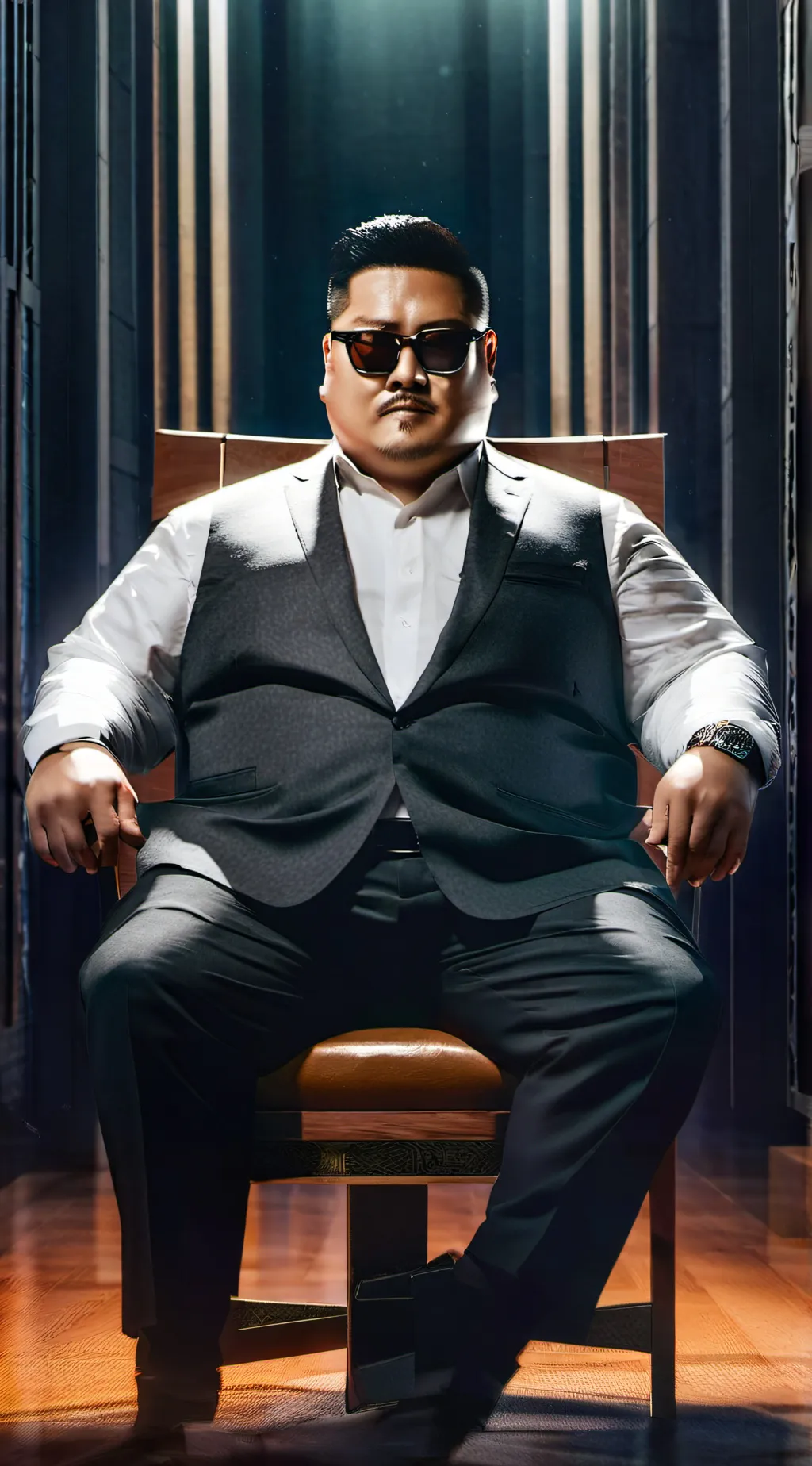 ai character: Boss Mike background