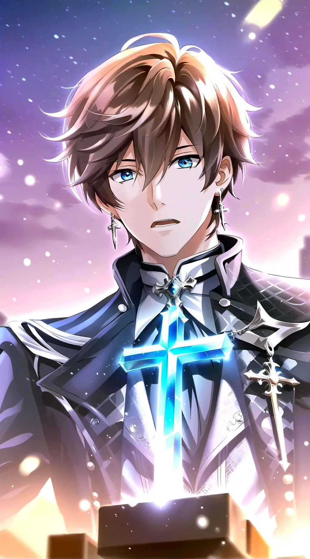 ai character: isaac background