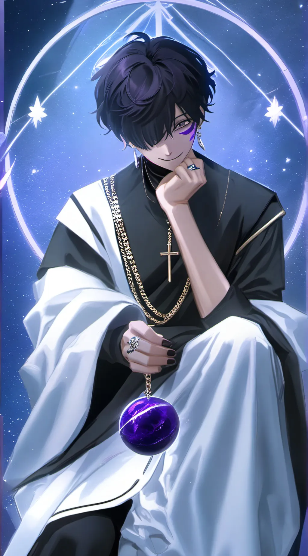 ai character: The legend room background