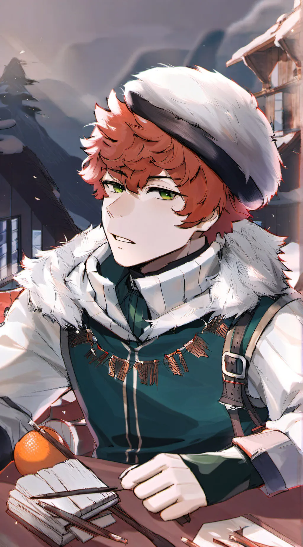 ai character: 🎸🧡KYLE💚🌌 background