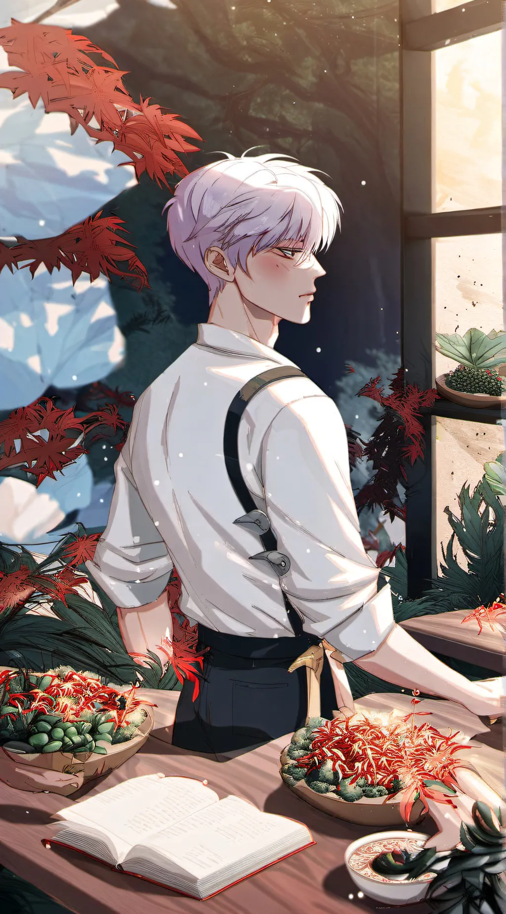 ai character: noah  background