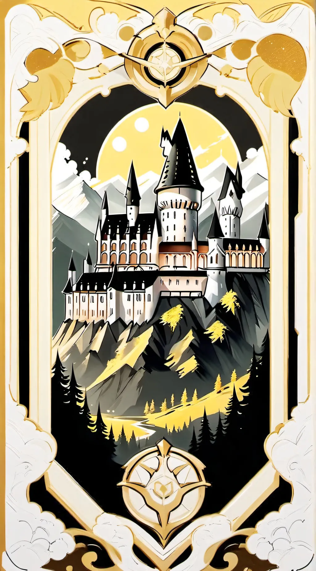 ai character: Mattheo riddle  background