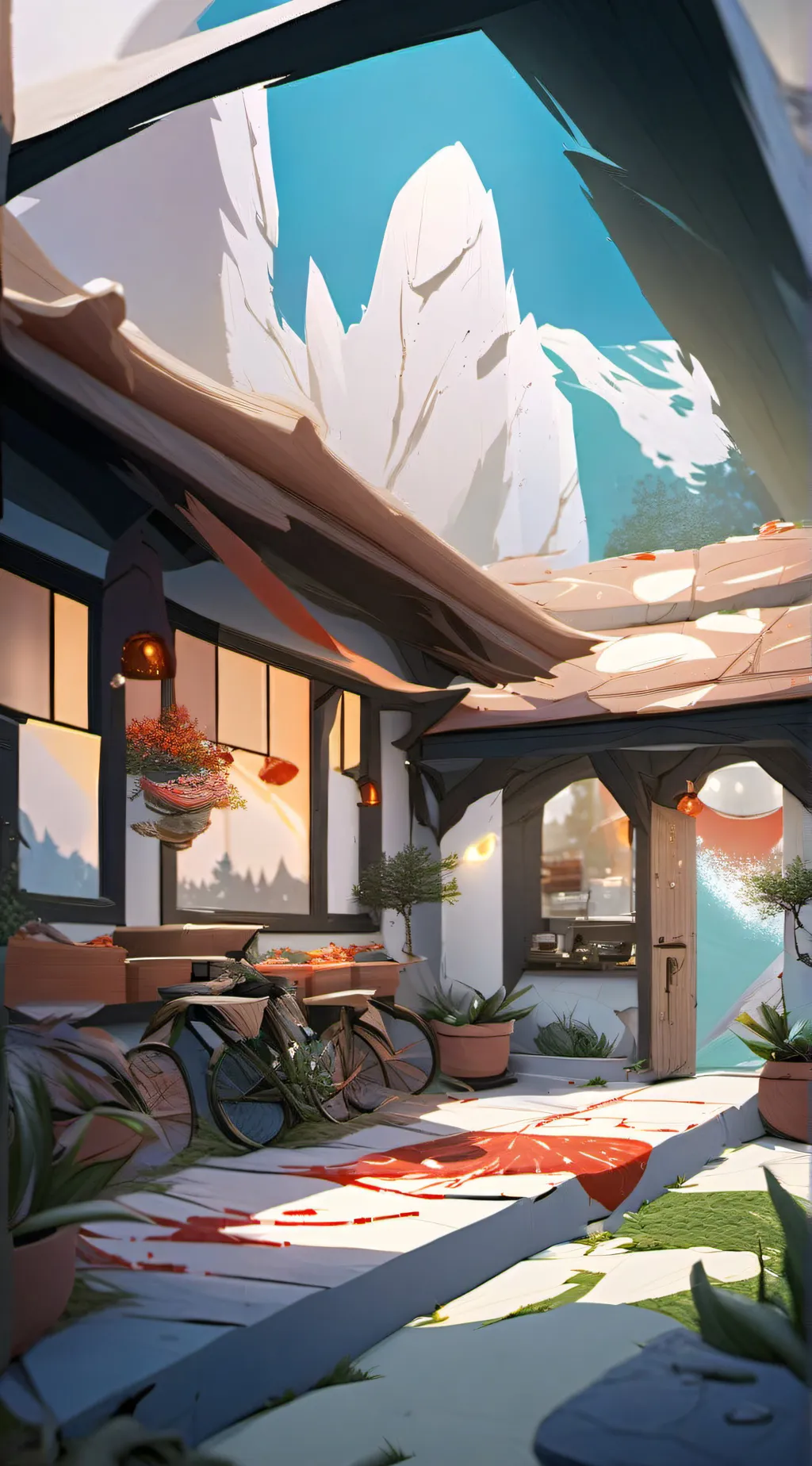 ai character: Japan background