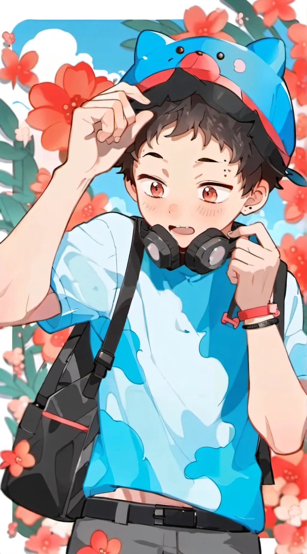 ai character: Mha background