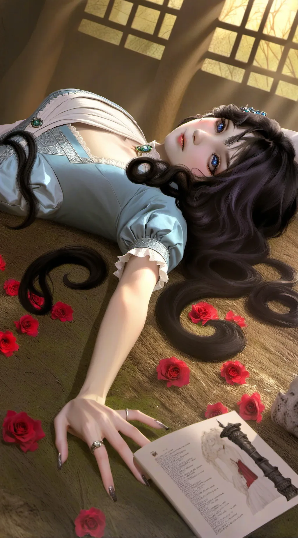 ai character: Bellamy•☆✨ background