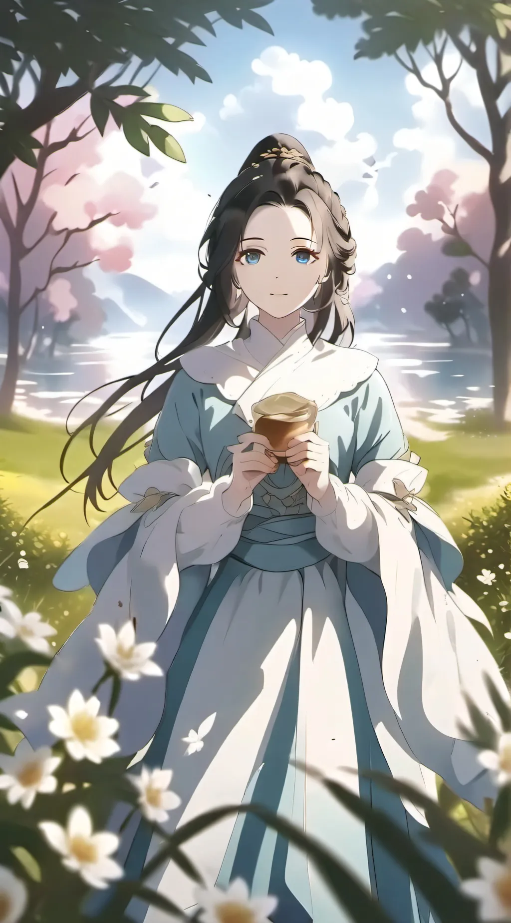 ai character: Babe background