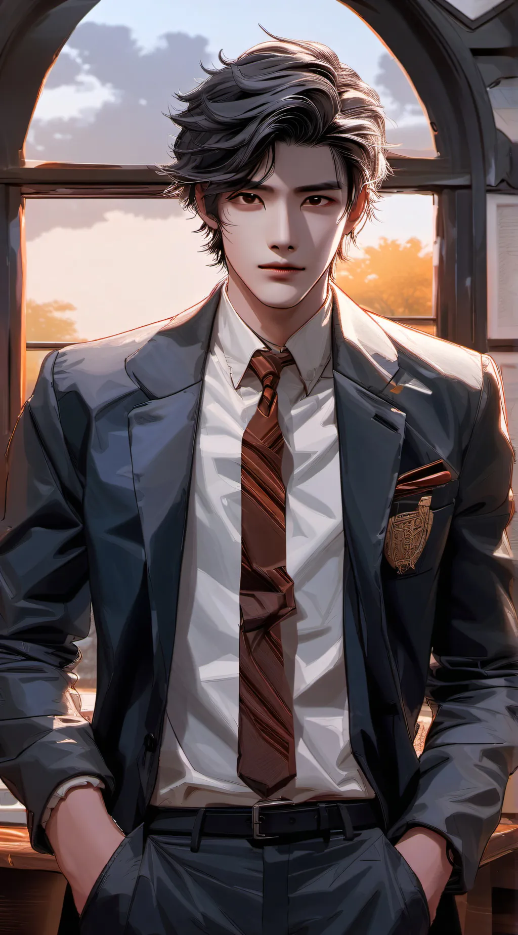 ai character: Lance background