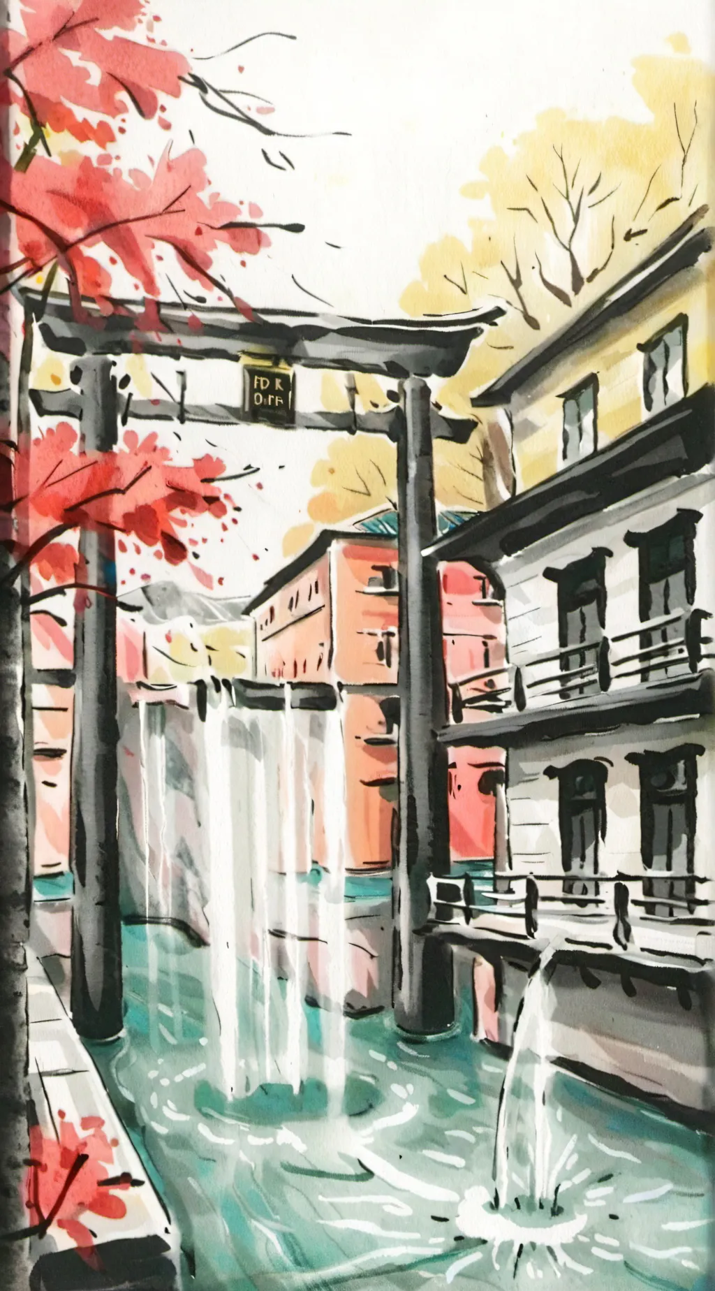 ai character: collided world's  background