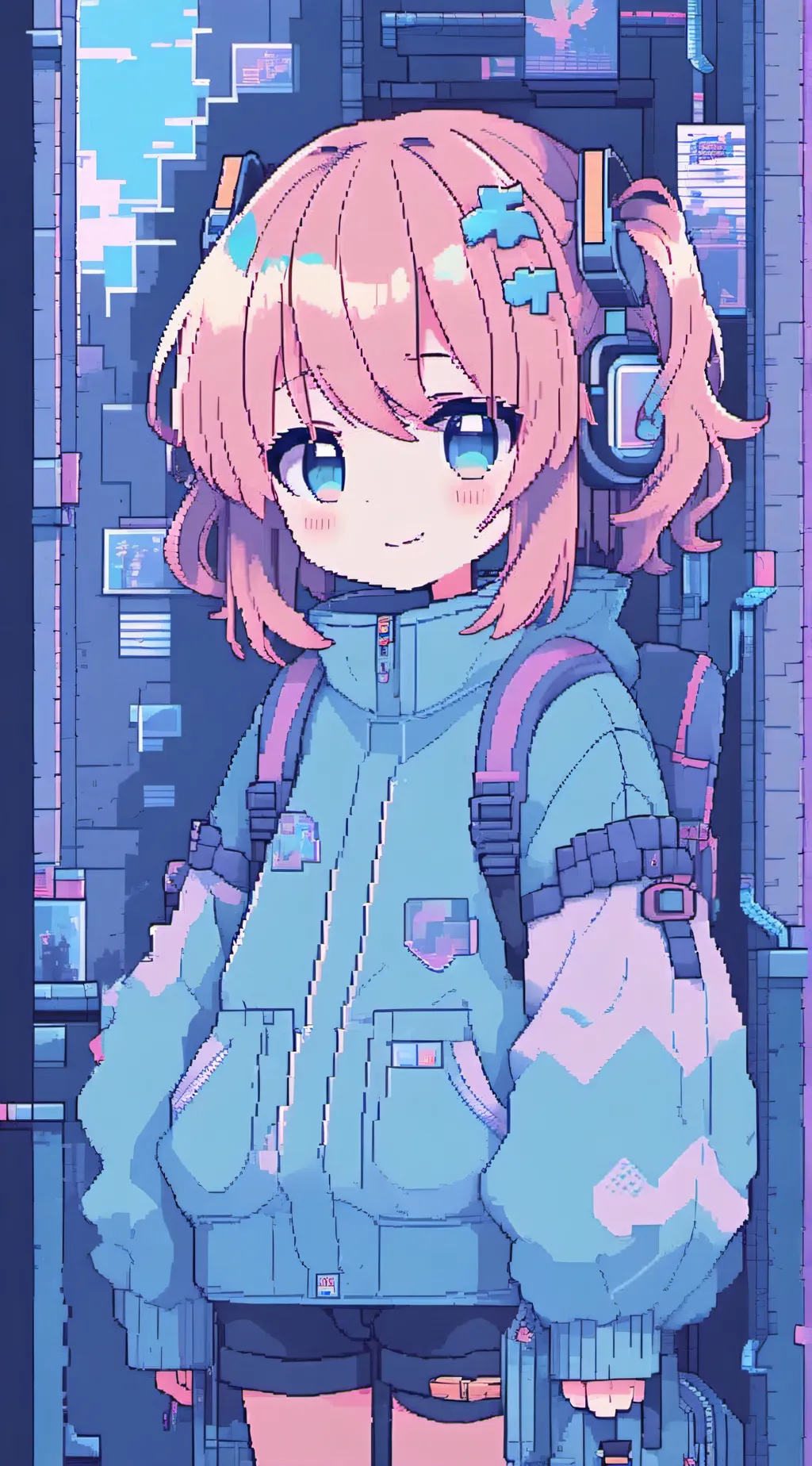 ai character: kitty background