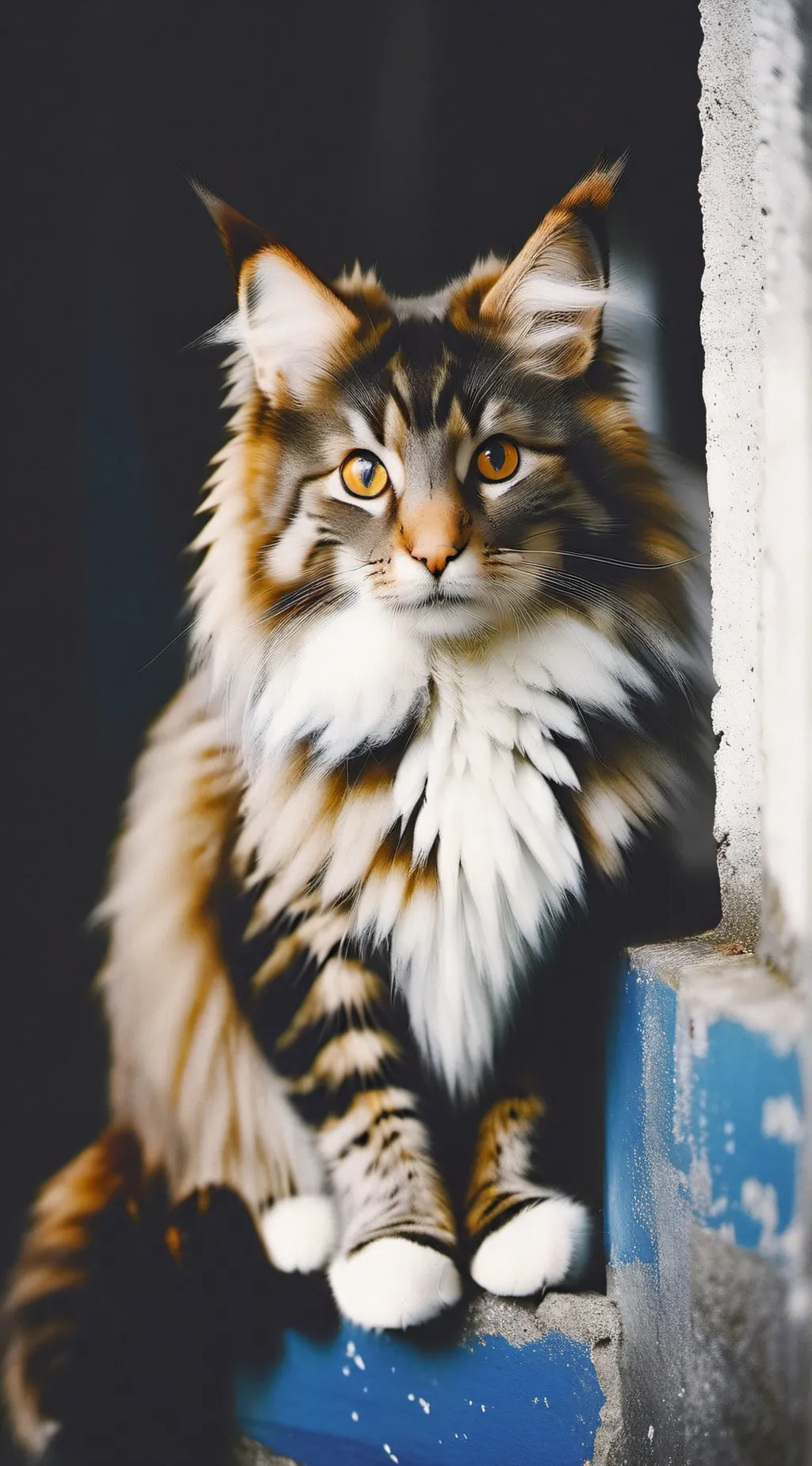 ai character: Ghost. background