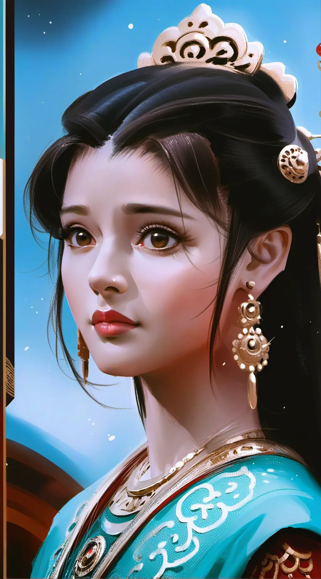 ai character: Alessa's pregnant background