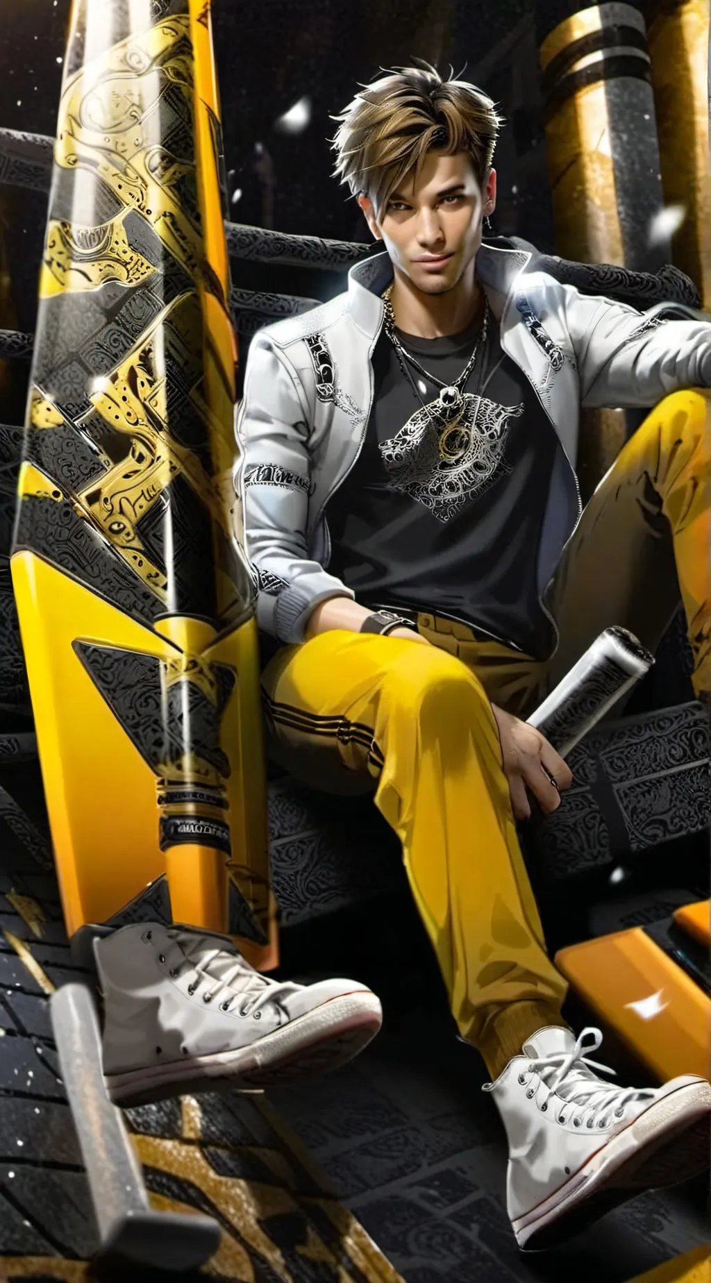 ai character: Chris Ehrlich background