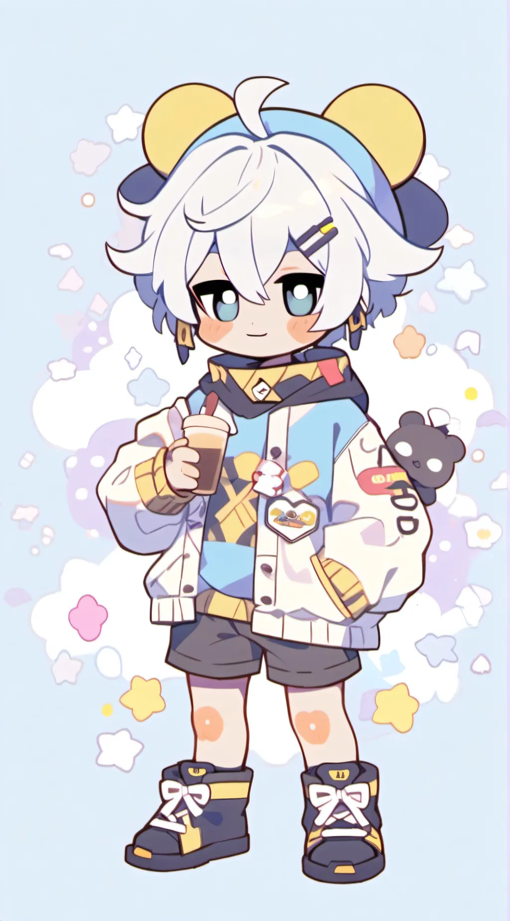 ai character: Its_cxldkid background