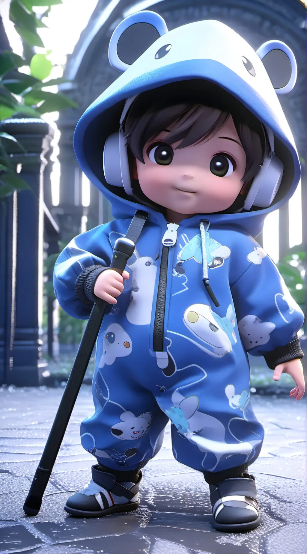 ai character: Jai is baby background