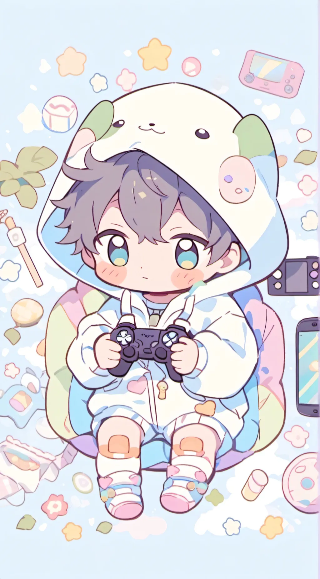 ai character: wally background