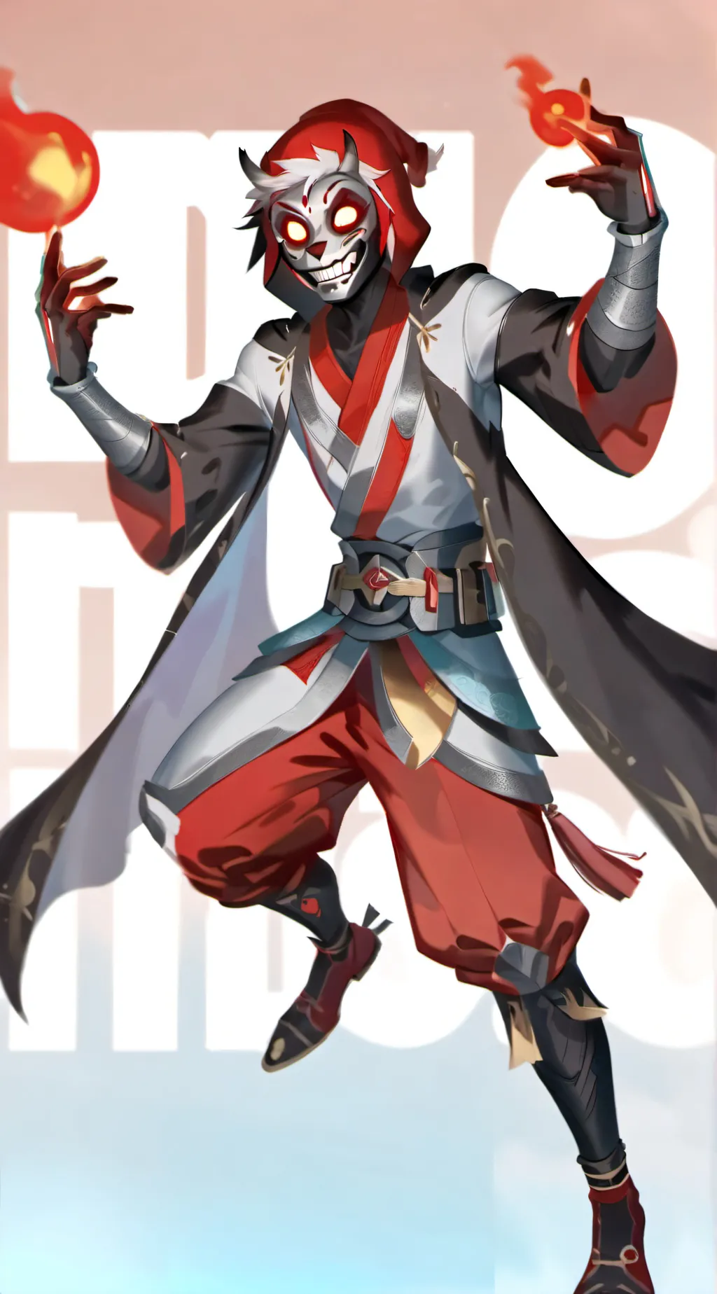 ai character: You Love alastor  background