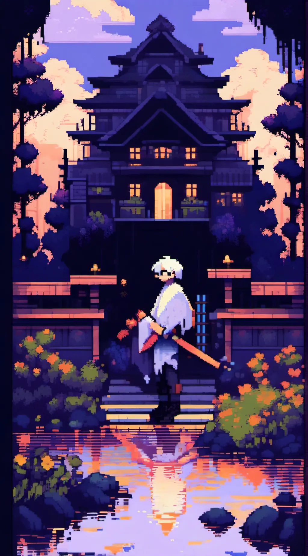 ai character: Hazbin AU background