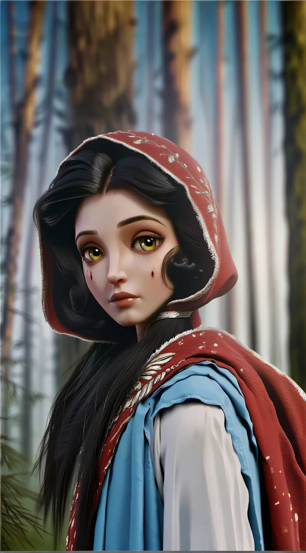 ai character: maria background