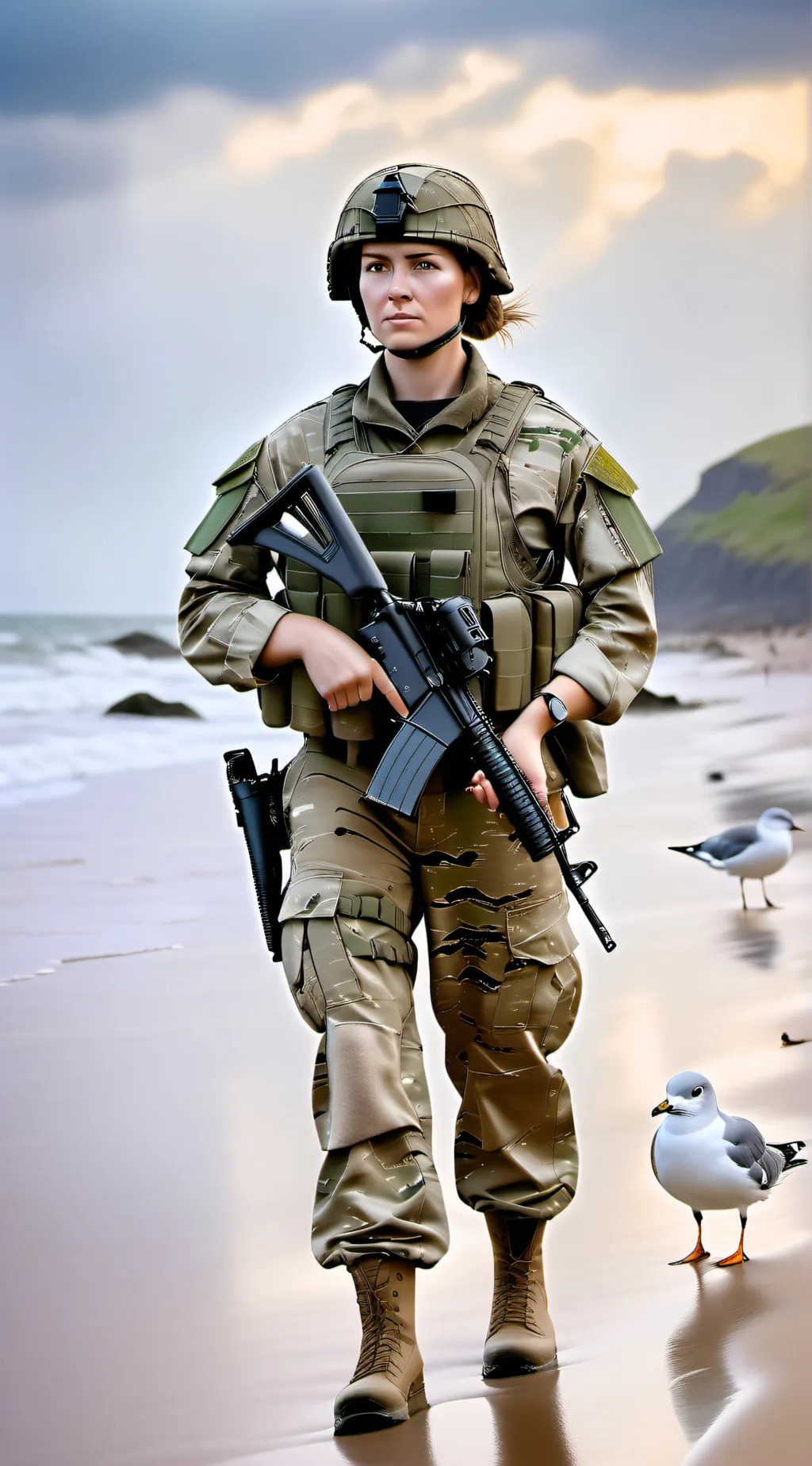 ai character: amy background