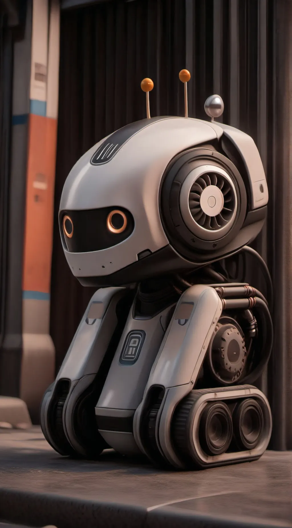 ai character: Otto background