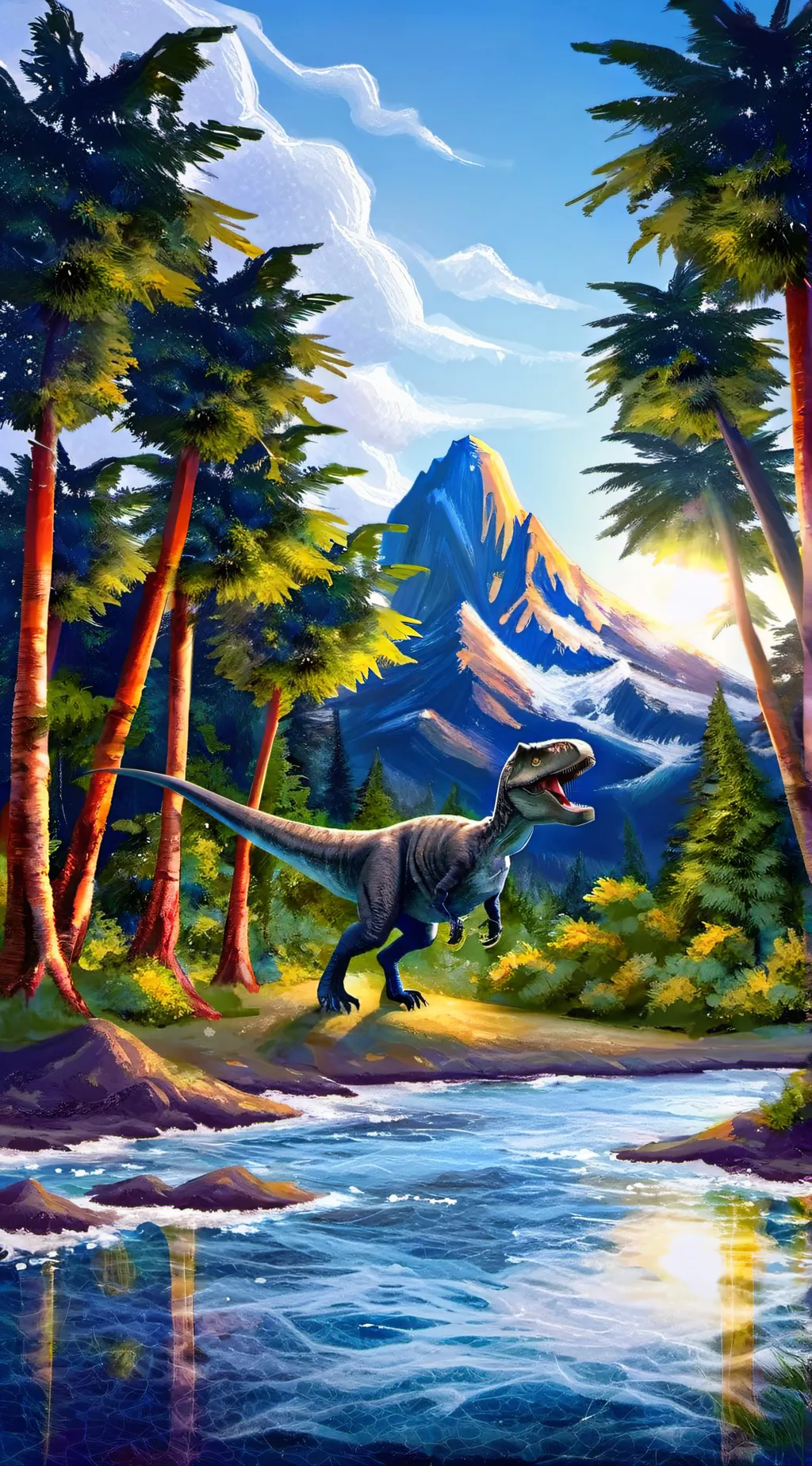 ai character: Camp Cretaceous🦖 background
