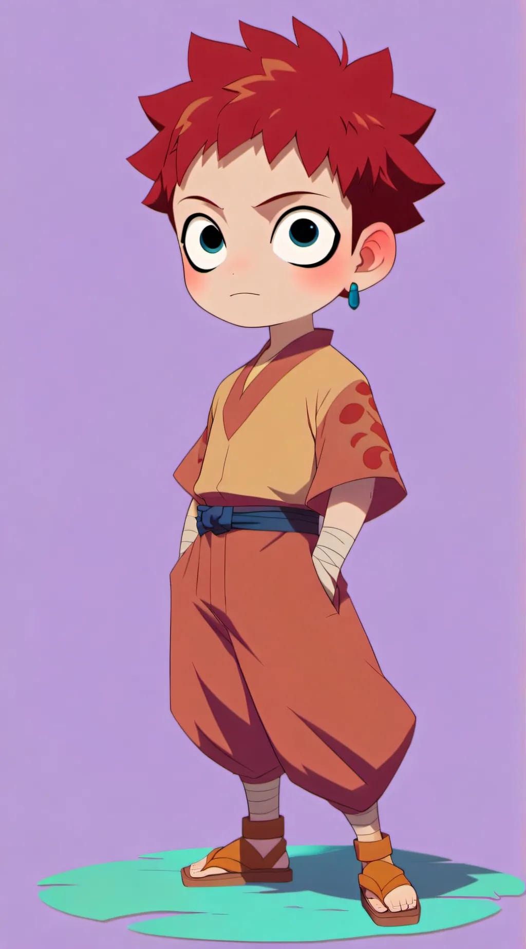 ai character: Gaara background