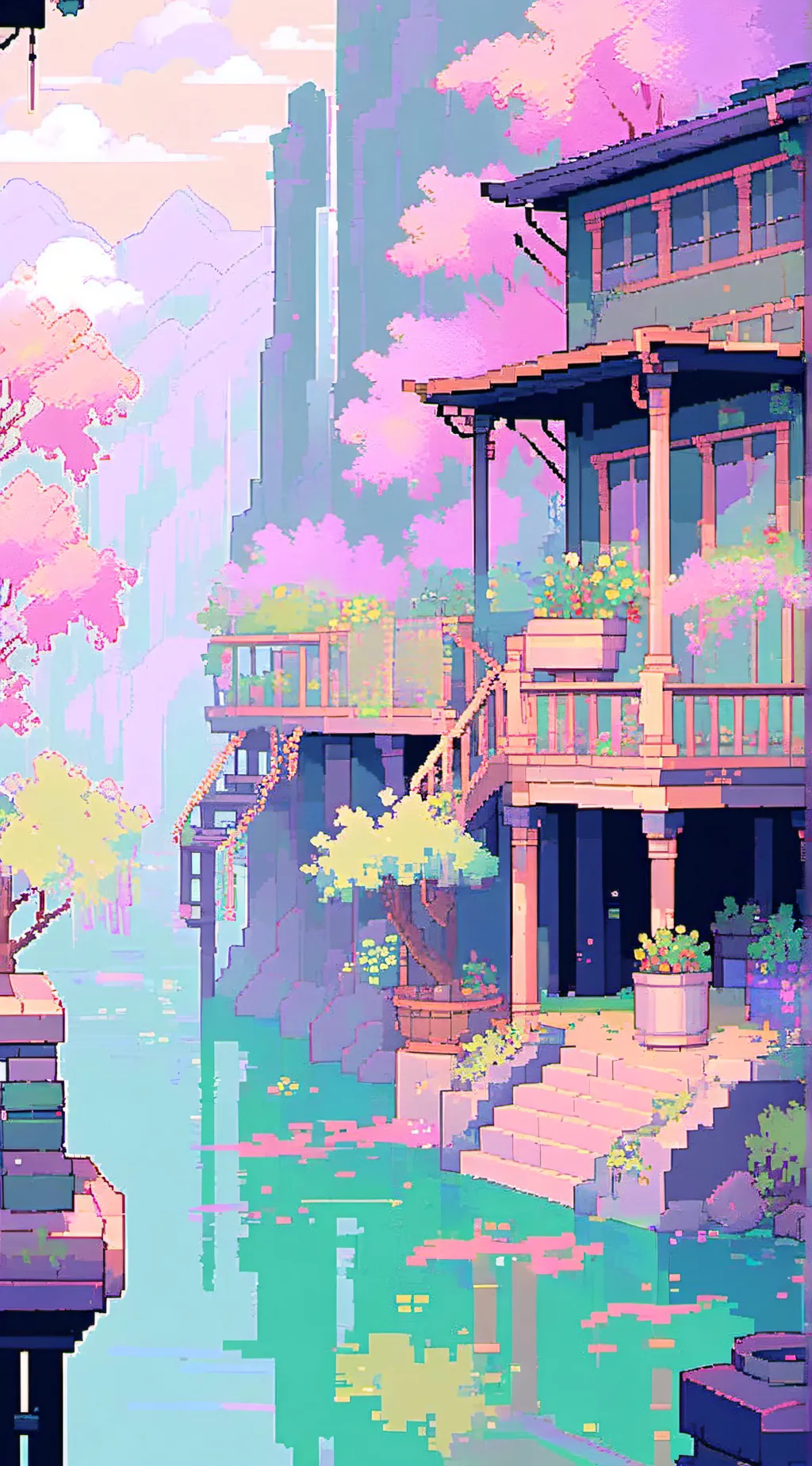 ai character: Big colocation background