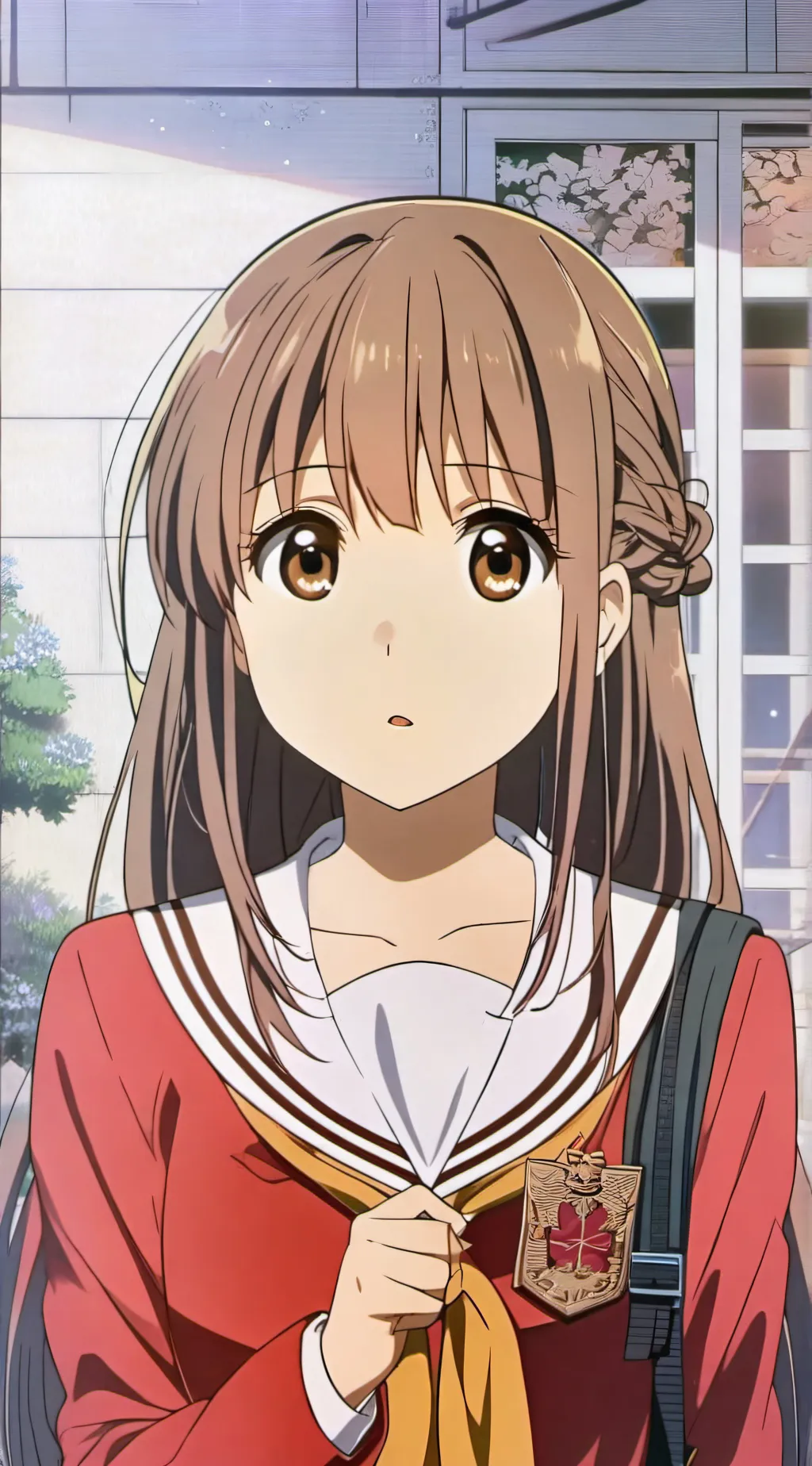 ai character: Sakusi-san background