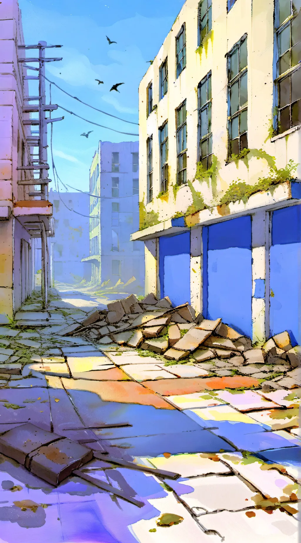 ai character: Virus Infection background