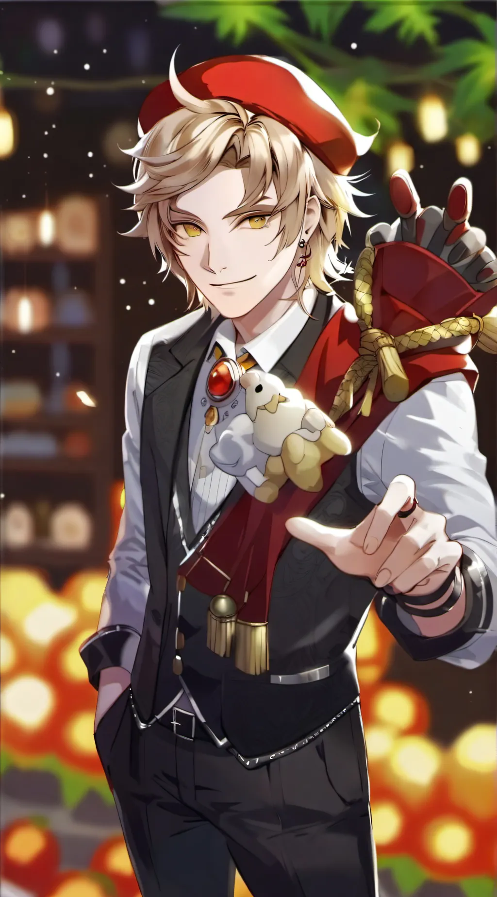 ai character: Super Mario Bros background