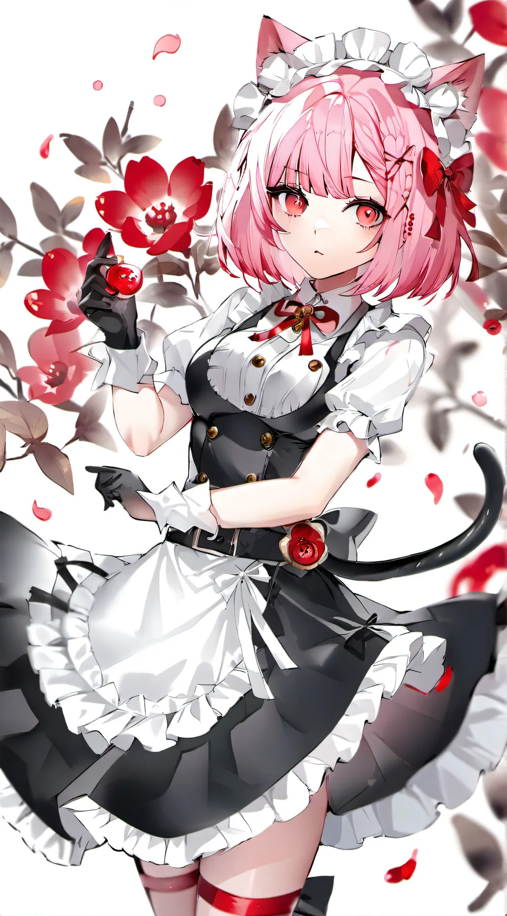 ai character: UwU cat background