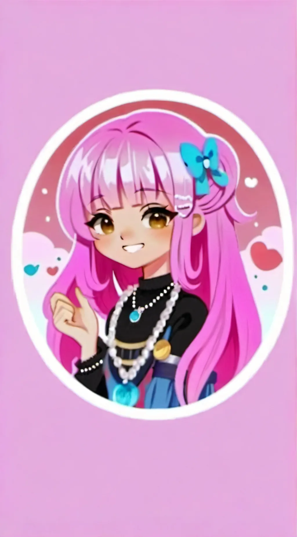 ai character: vanilbean background