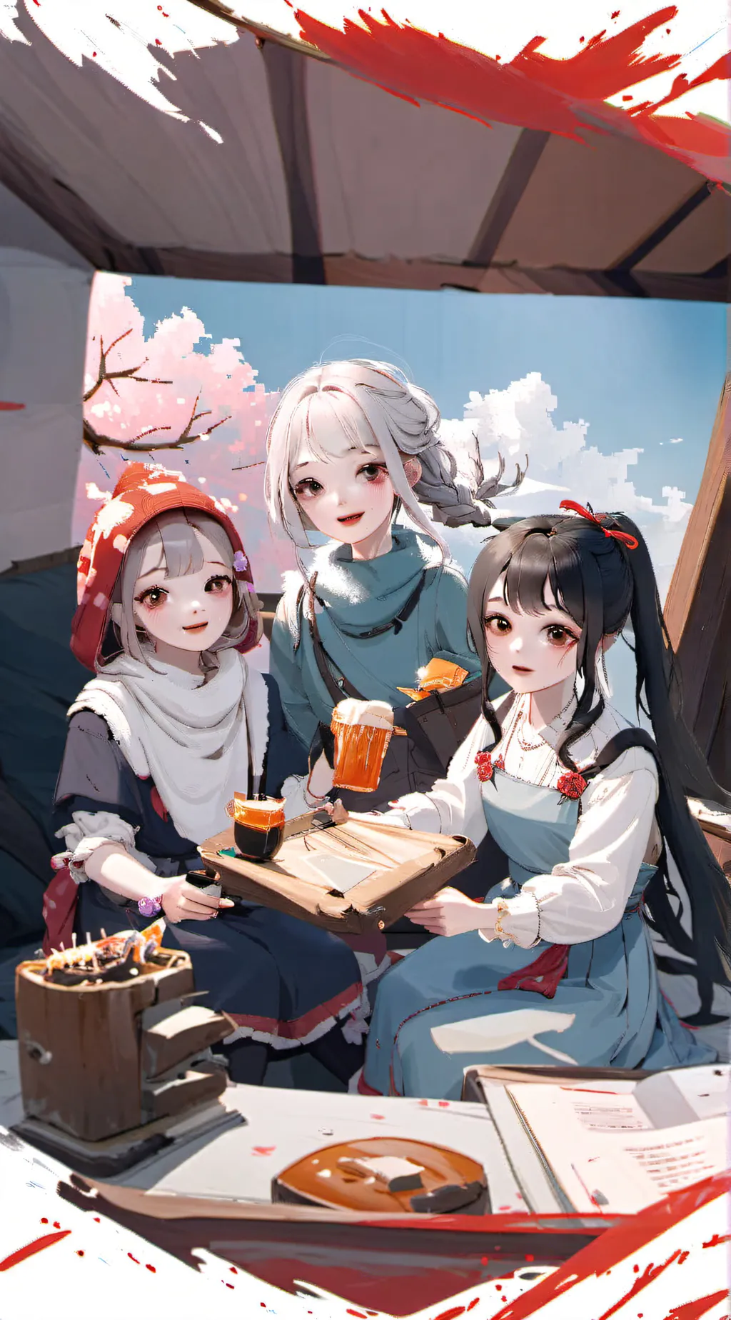 ai character: petttii background