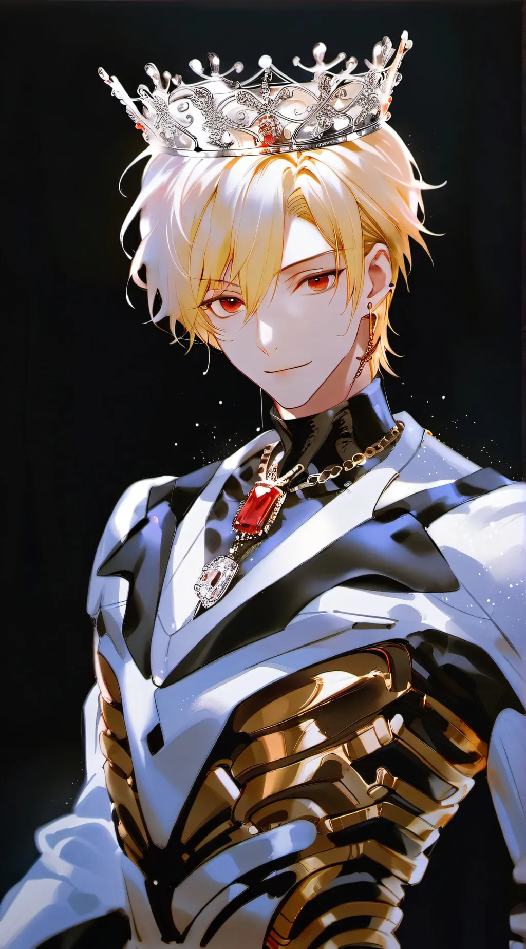 ai character: 👑 Xavier 👑 background