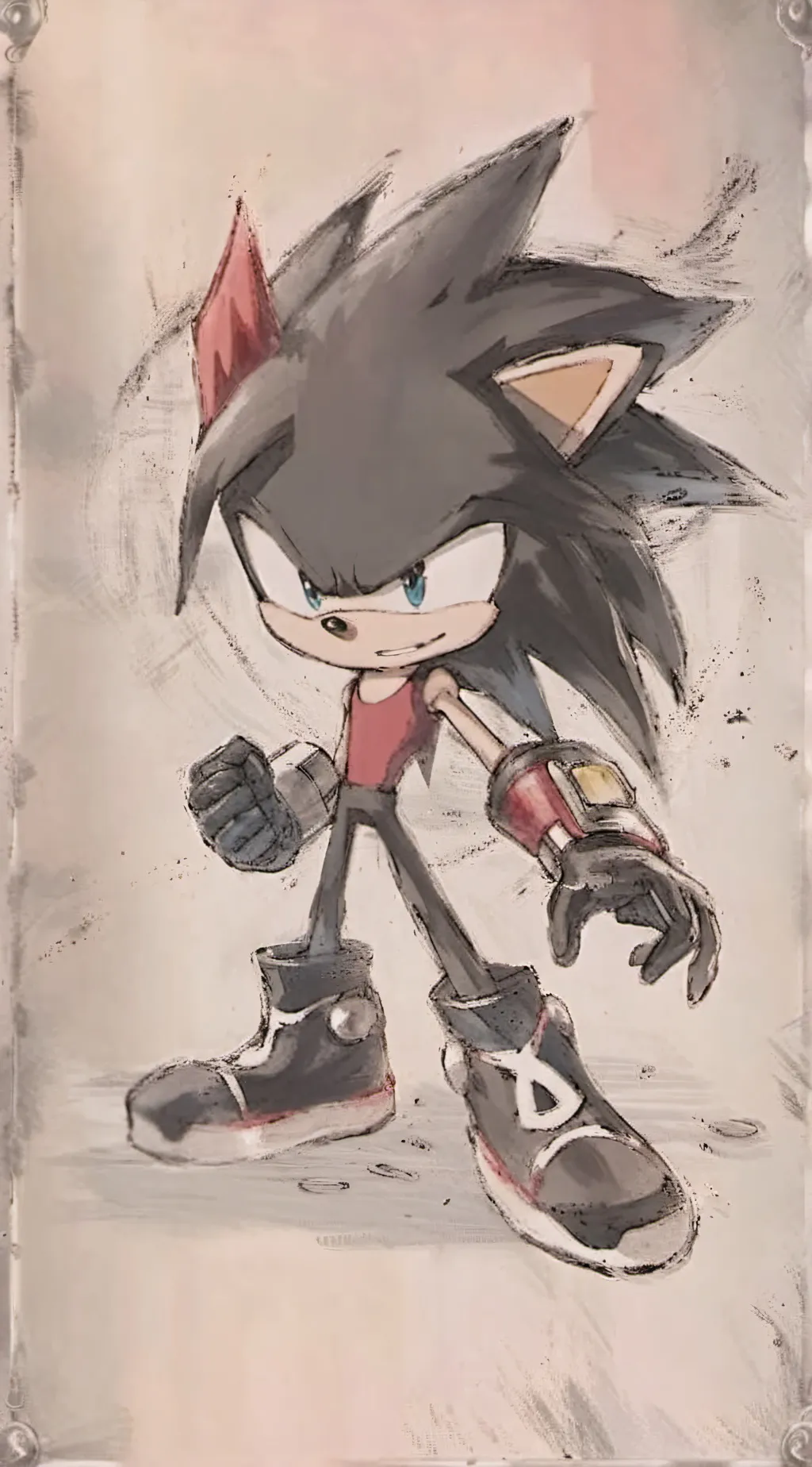 ai character: Movie Shadow  background