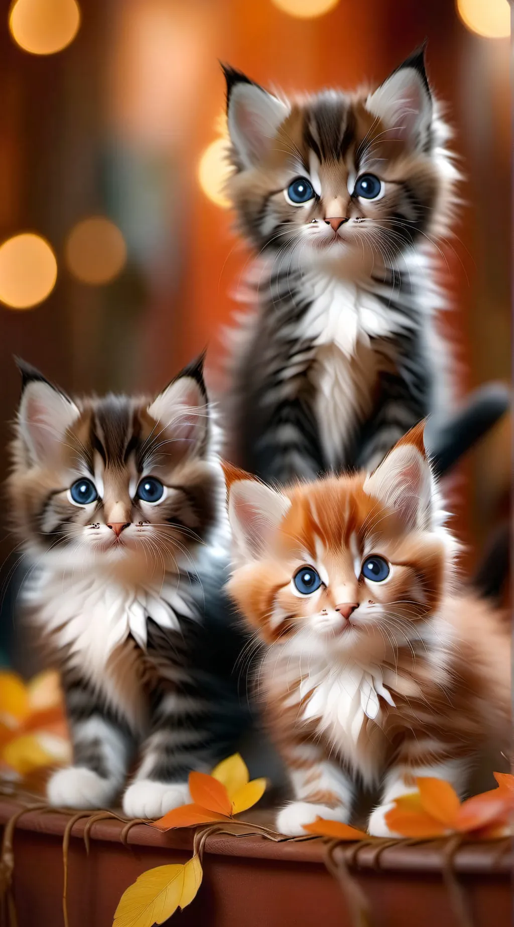 ai character: 100 cats!!! background