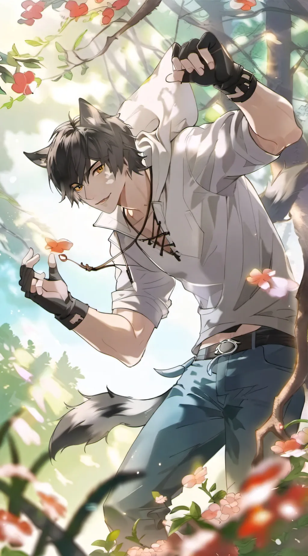 ai character: Mason background