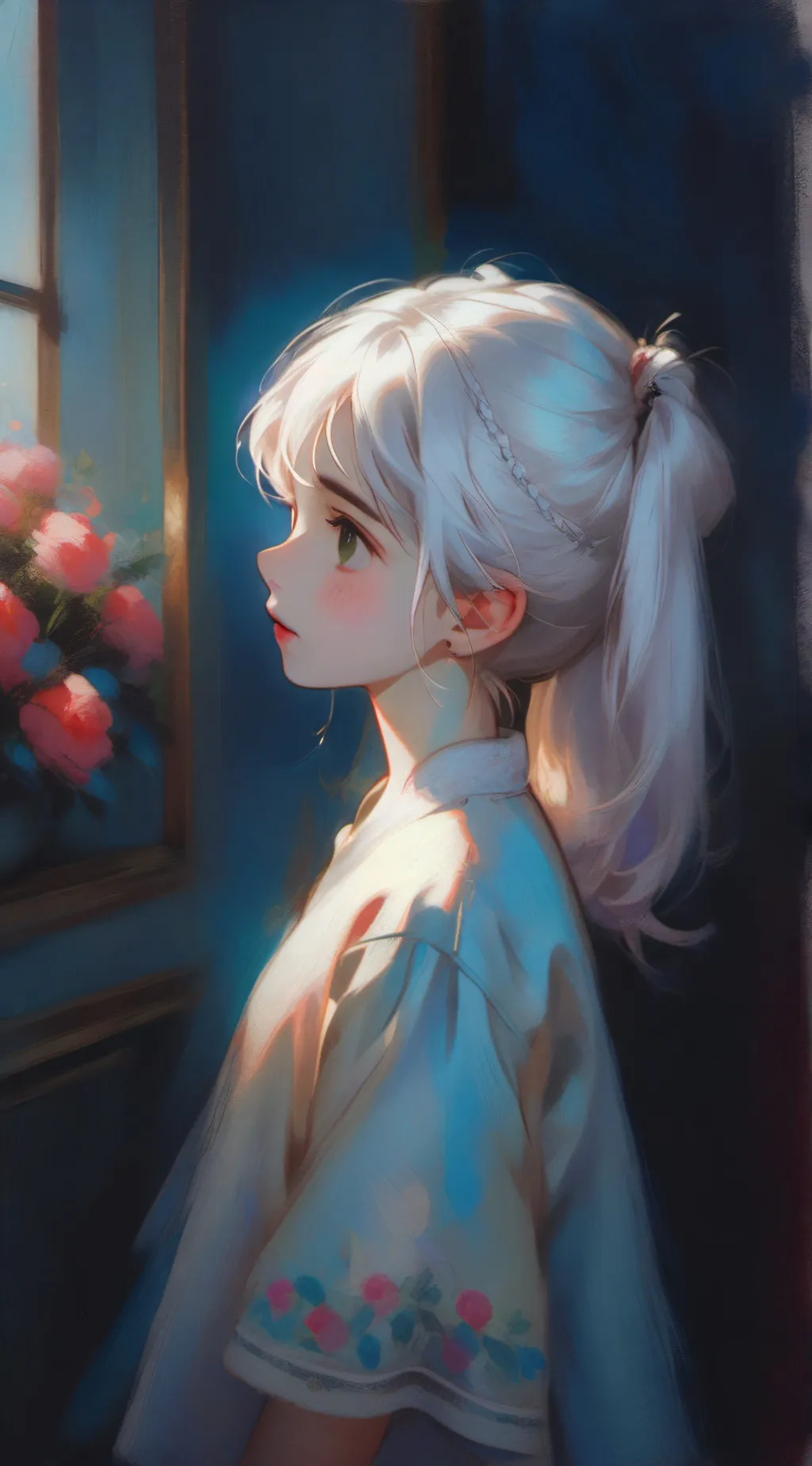 ai character: Kelly background