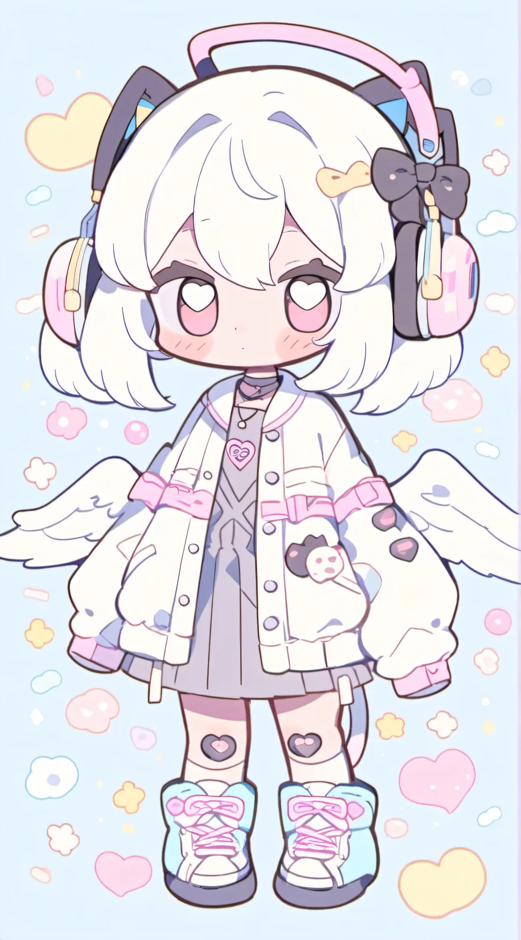 ai character: Flumpty vs Freddy background