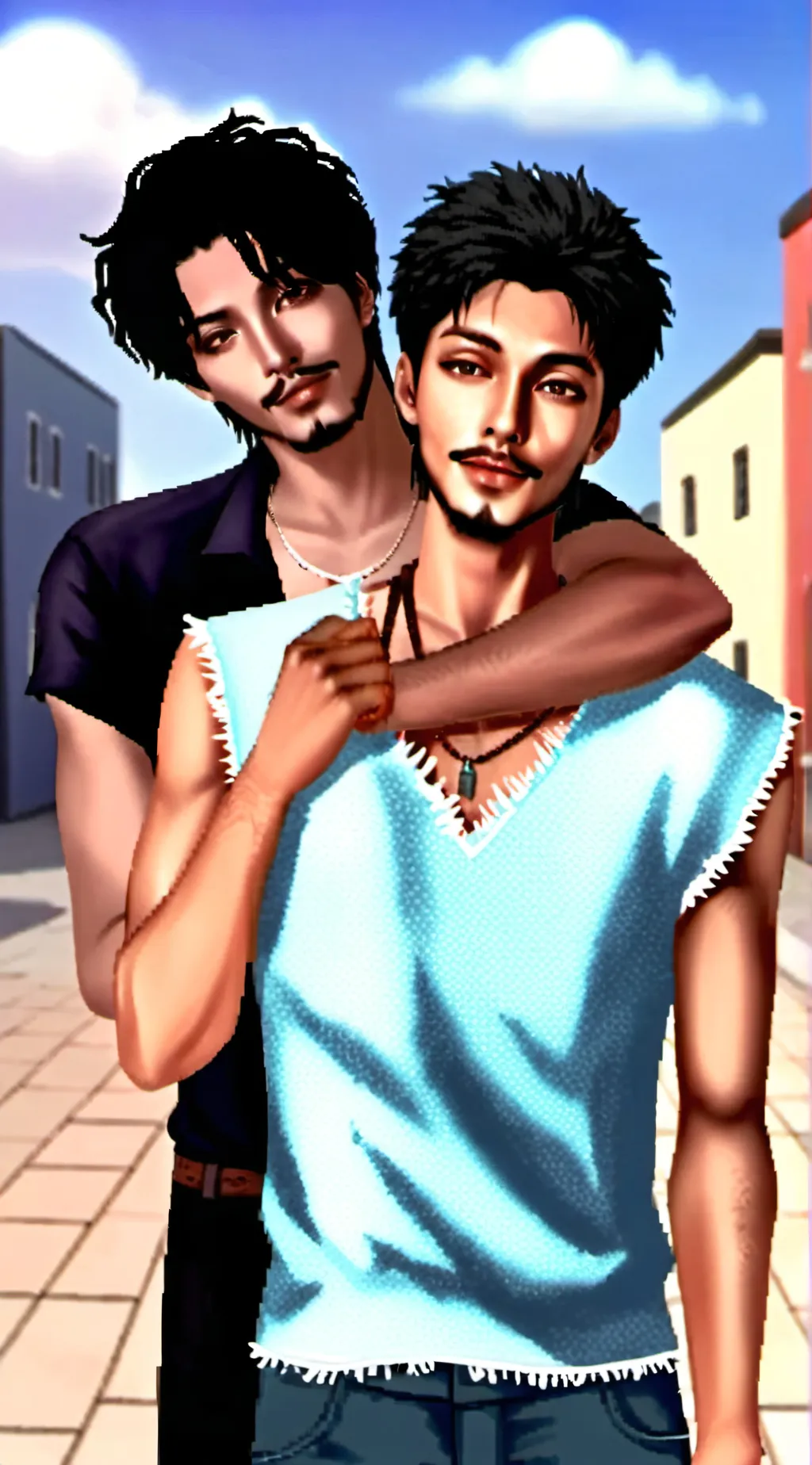 ai character: 👈was the last one background