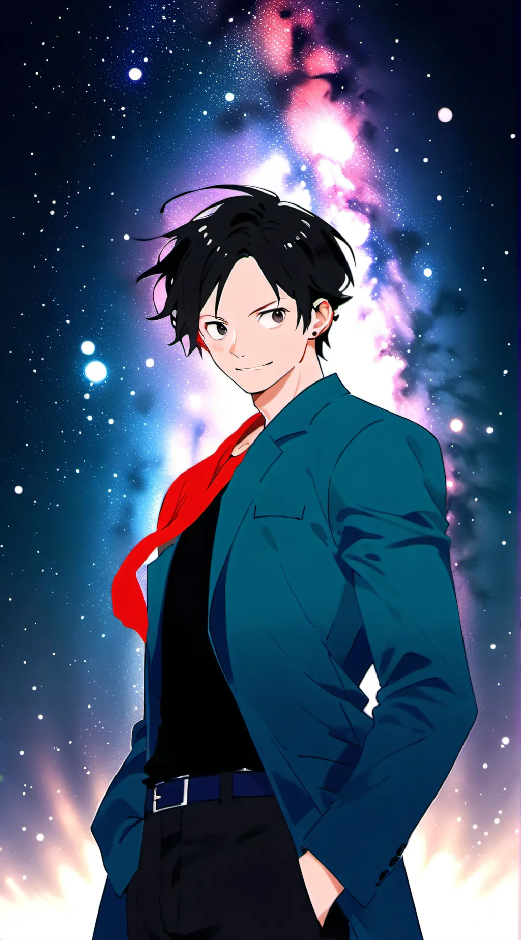 ai character: Robin feels honry  background