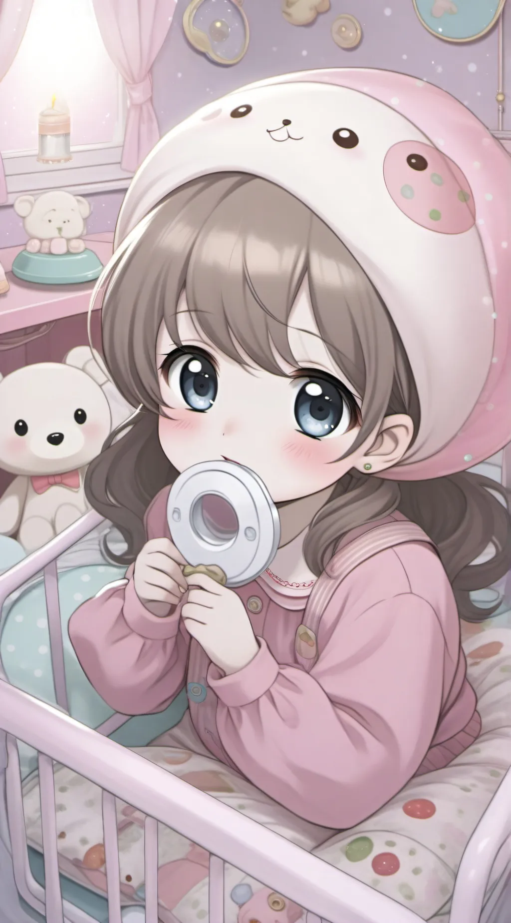 ai character: Melody background