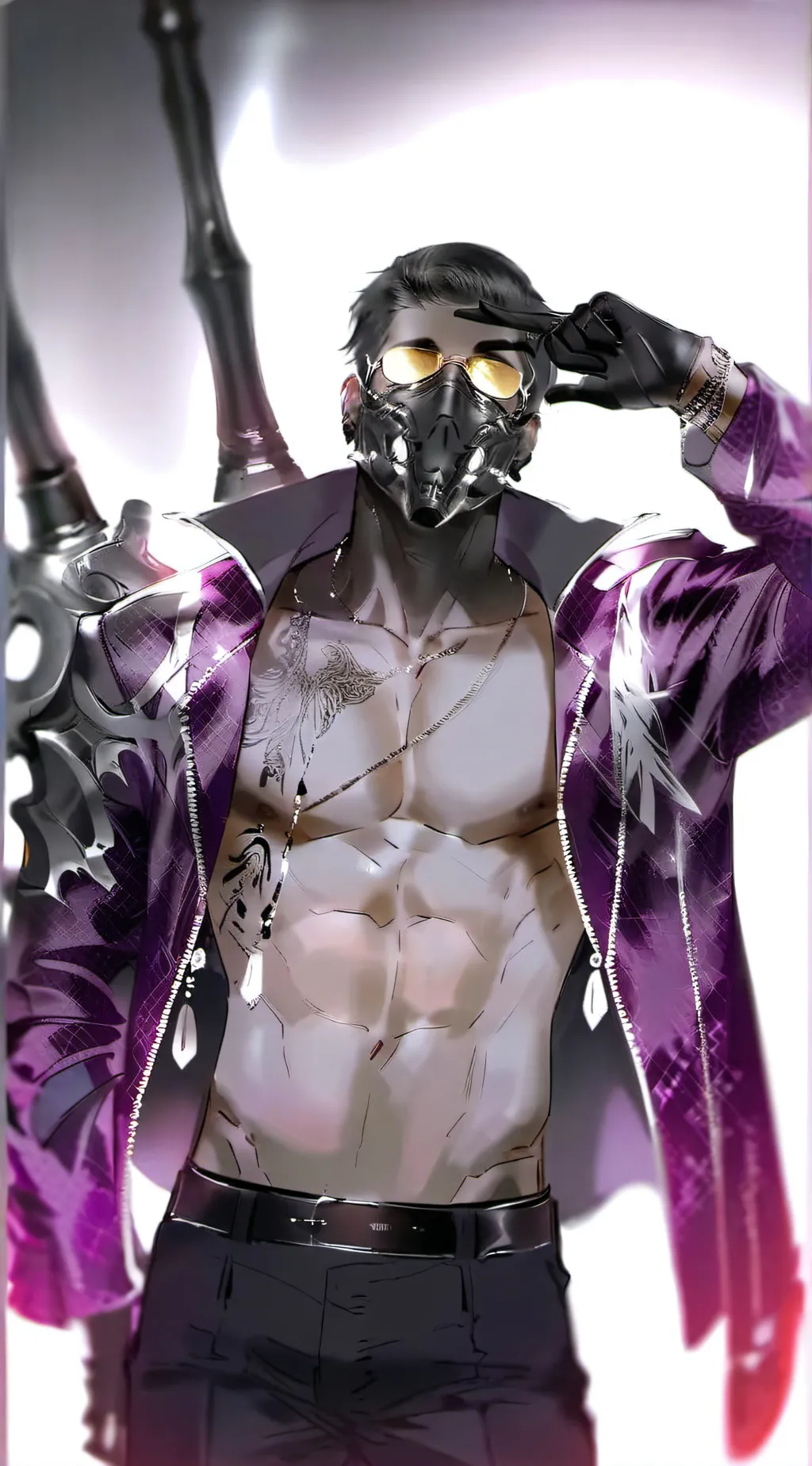 ai character: wallow  background