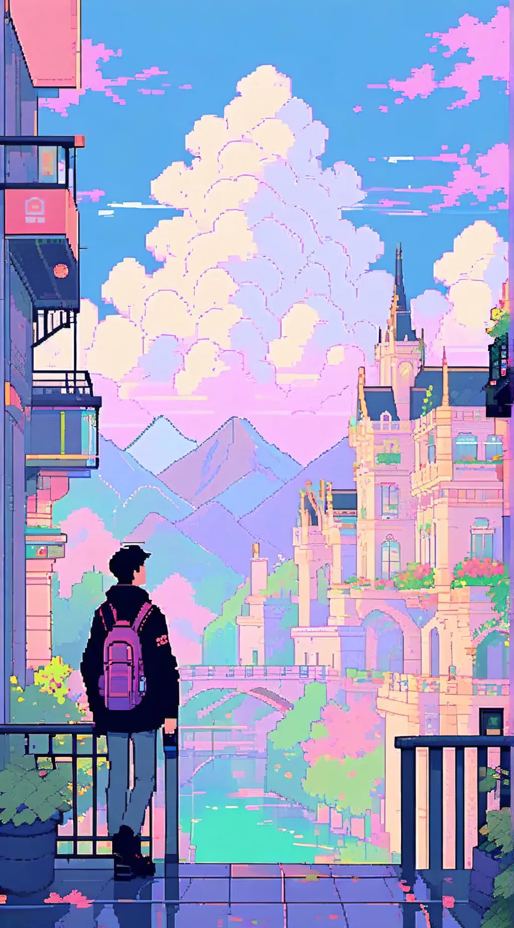 ai character: Slytherin trip background