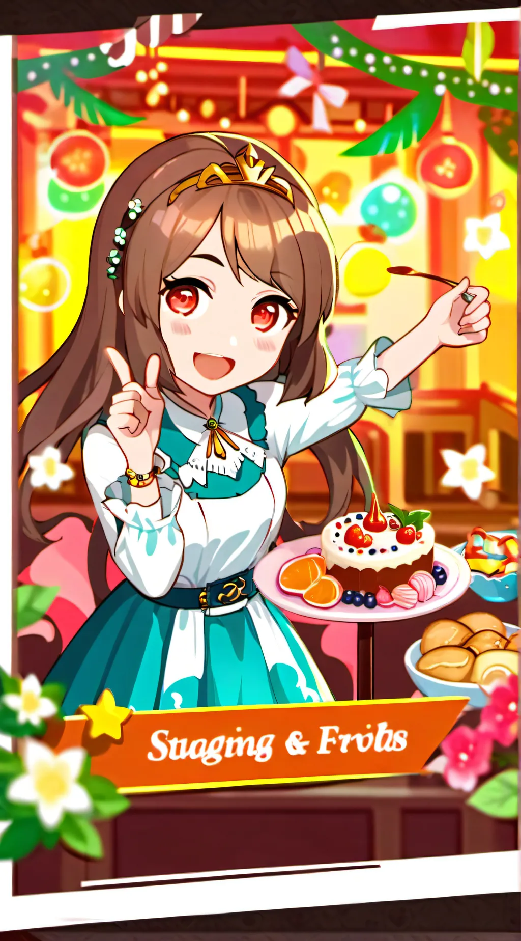 ai character: gold  background