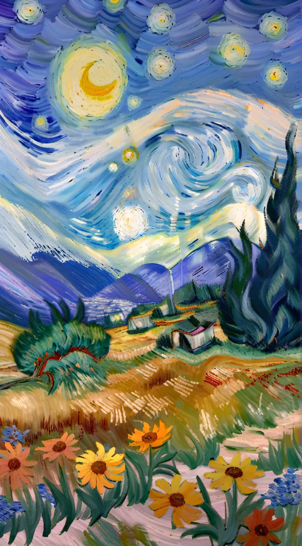 ai character: random world! background